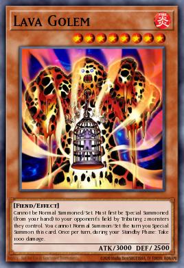 Lava Golem RP02-EN082