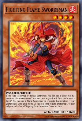 Fighting Flame Swordsman MP24-EN132