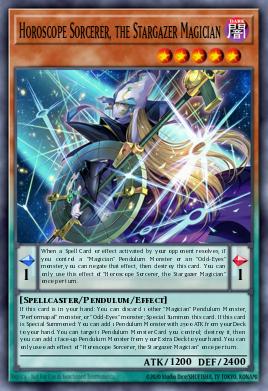 Horoscope Sorcerer, the Stargazer Magician JP014