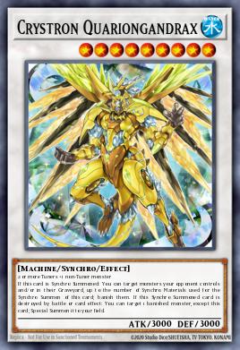 Crystron Quariongandrax RATE-EN046