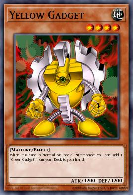 Yellow Gadget SD10-EN008