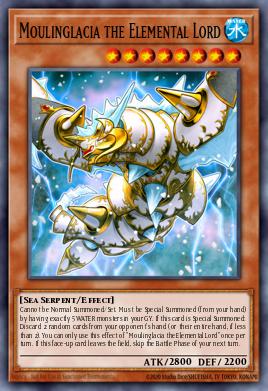 Moulinglacia the Elemental Lord SDFC-EN025