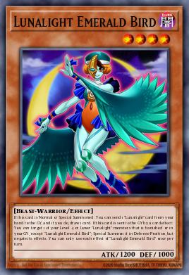 Lunalight Emerald Bird LDS2-EN127