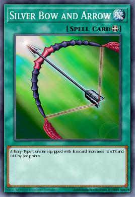 Silver Bow and Arrow 30