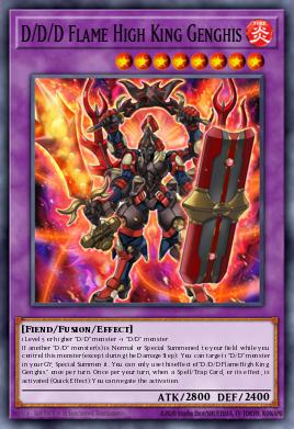D/D/D Flame High King Genghis JP127