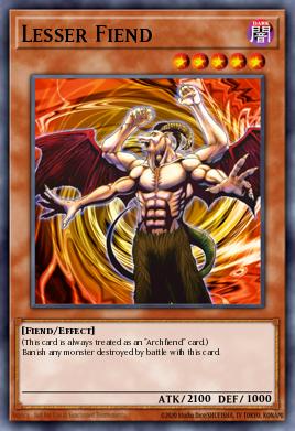 Lesser Fiend DB2-EN126