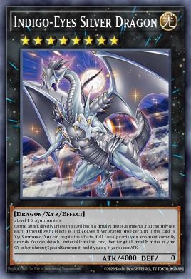 Indigo-Eyes Silver Dragon JP033