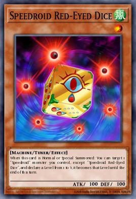 Speedroid Red-Eyed Dice MAGO-EN099