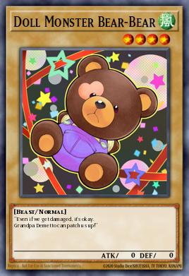 Doll Monster Bear-Bear MP23-EN052