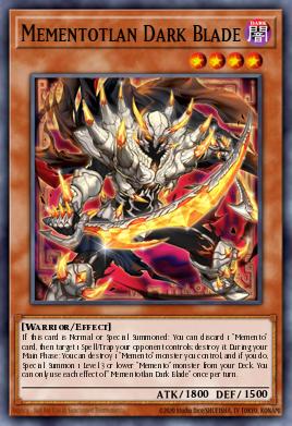 Mementotlan Dark Blade MP25-EN145