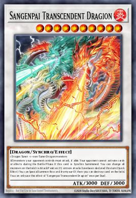 Sangenpai Transcendent Dragion MP25-EN191