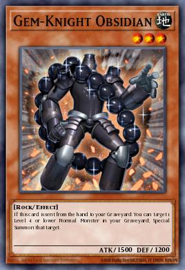 Gem-Knight Obsidian AP08-EN020