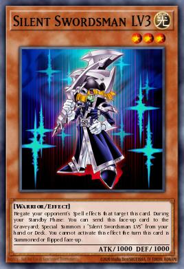 Silent Swordsman LV3 DT05-EN009