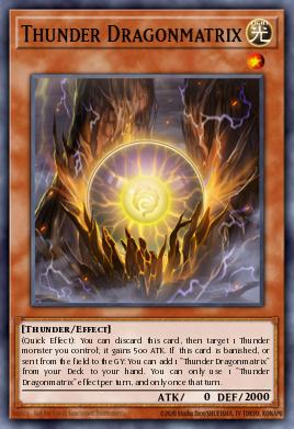 Thunder Dragonmatrix OP09-EN006