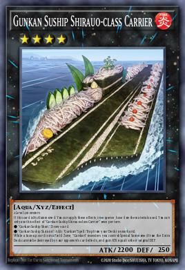 Gunkan Suship Shirauo-class Carrier JP049