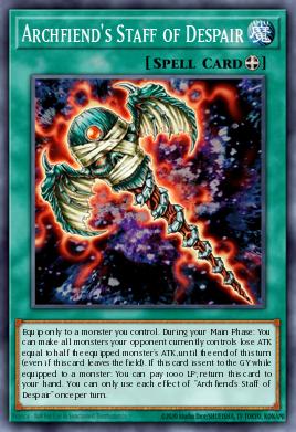 Archfiend's Staff of Despair BLVO-EN063