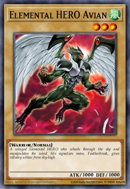 Elemental HERO Avian SDHS-EN006
