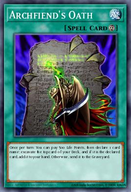 Archfiend's Oath DCR-092