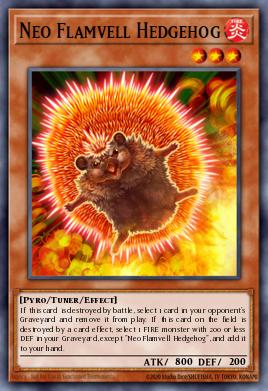 Neo Flamvell Hedgehog HAC1-EN070