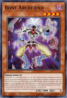 Bone Archfiend JP003