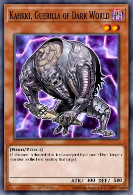 Kahkki, Guerilla of Dark World SR13-EN013