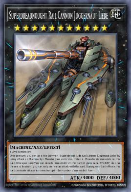 Superdreadnought Rail Cannon Juggernaut Liebe MGED-EN066