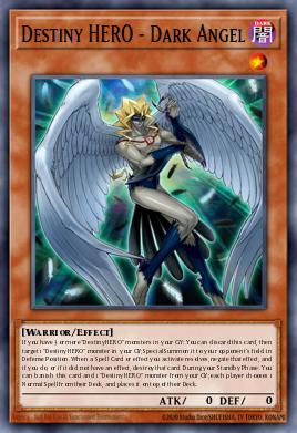 Destiny HERO - Dark Angel DESO-EN005