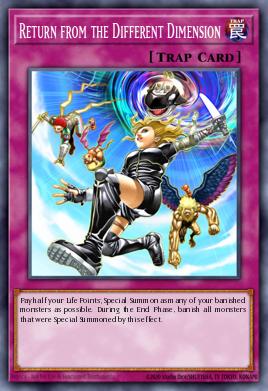 Return from the Different Dimension SDLS-EN034
