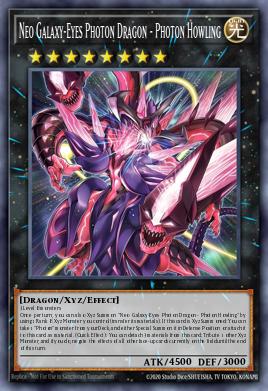 Neo Galaxy-Eyes Photon Dragon - Photon Howling JP010