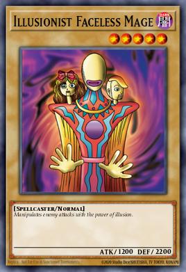 Illusionist Faceless Mage DB2-EN041