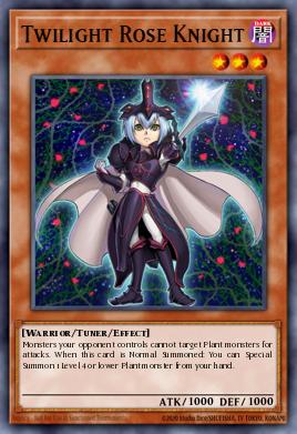 Twilight Rose Knight DT02-EN054