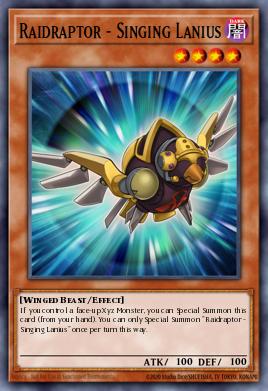 Raidraptor - Singing Lanius MP16-EN059