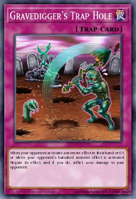 Gravedigger's Trap Hole JP033