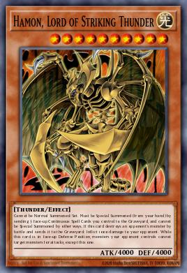 Hamon, Lord of Striking Thunder SDSA-EN043