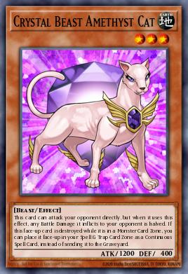 Crystal Beast Amethyst Cat RYMP-EN041