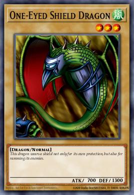 One-Eyed Shield Dragon MRL-E127