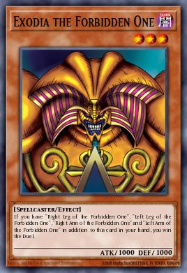 Exodia the Forbidden One RP01-EN021