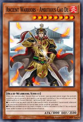 Ancient Warriors - Ambitious Cao De ETCO-JP020