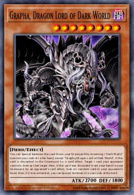 Grapha, Dragon Lord of Dark World MAGO-EN118