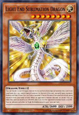 Light End Sublimation Dragon MP25-EN211