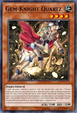 Gem-Knight Quartz POTE-EN020