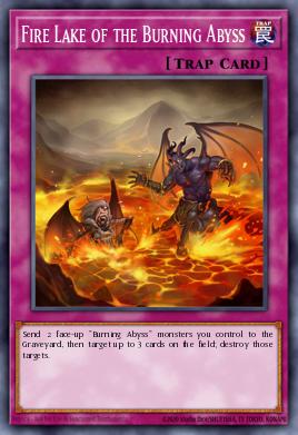 Fire Lake of the Burning Abyss NECH-EN086