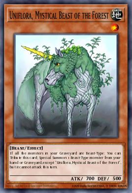 Uniflora, Mystical Beast of the Forest REDU-EN031