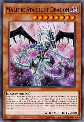 Malefic Stardust Dragon JP047