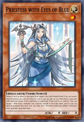 Priestess with Eyes of Blue MP17-EN055
