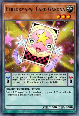 Performapal Card Gardna JP128
