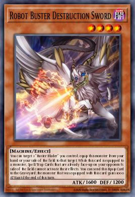 Robot Buster Destruction Sword MP16-EN192