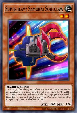Superheavy Samurai Soulclaw MP16-EN112