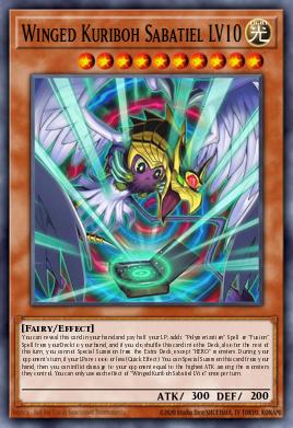 Winged Kuriboh Sabatiel LV10 JP006