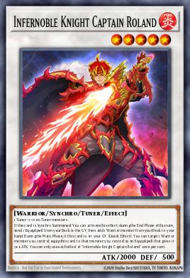 Infernoble Knight Captain Roland OP15-EN010
